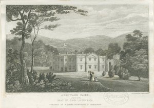 Park Armitage: rycina, bd [ok. 1830] autorstwa Frederick Calvert
