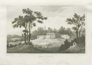 Burton-upon-Trent - Dove Cliff: grawerowanie, nd [c 1830] (druk) autorstwa Frederick Calvert