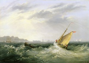 Cheshire u ujścia rzeki Mersey, 1838 (dla pary patrz 257064)