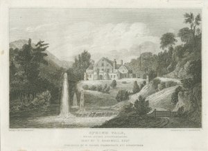 Kamień - Spring Vale: grawerowanie, bd [ok. 1830] (druk) autorstwa Frederick Calvert