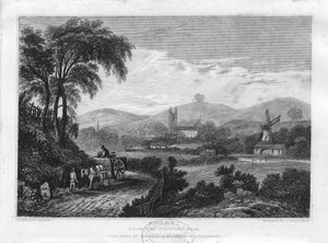 Kamień z Stafford Road: grawerowanie, bd [ok. 1830] autorstwa Frederick Calvert