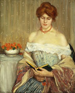 Intermezzo autorstwa Frederick Carl Frieseke