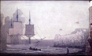 Pożegnanie (tempera na pokładzie) autorstwa Frederick Cayley Robinson