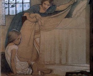 Podrzutek autorstwa Frederick Cayley Robinson