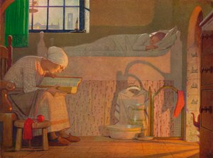 Słowo, ok. 1922 r autorstwa Frederick Cayley Robinson
