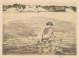 Przypływ, Montauk, 1922. autorstwa Frederick Childe Hassam