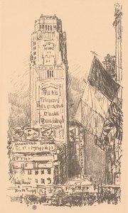 Bukiet nowojorski, 1917. autorstwa Frederick Childe Hassam