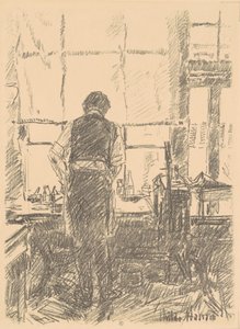 Portret Josepha Pennella, 1917. autorstwa Frederick Childe Hassam