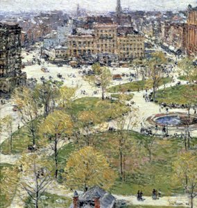 „Plac Unii wiosną”, 1896 r.