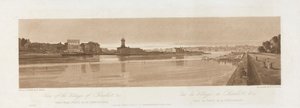 Widok wioski Chaillot & C. z Pont de la Concorde 1803; Tablica 17 z Widoków w Paryżu, śledzenie Emanuela Toma płyty B1981.25.2626