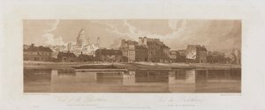 Widoki Panteonu, zaczerpnięte z Arseal 1803; Płyta 12 z Widoków w Paryżu, Emanuel Objętość śledzenia płyty 1981.25.2621