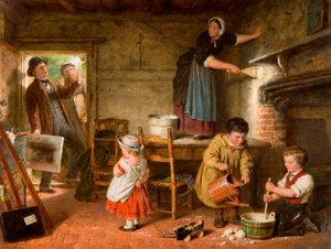 Zniechęcony artysta, 1866