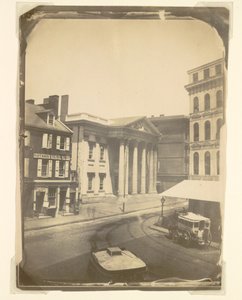 Pierwszy Bank Stanów Zjednoczonych, Filadelfia, 1859. autorstwa Frederick DeBourg Richards