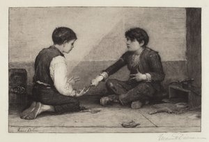 Gracze Mora autorstwa Frederick Dielman