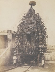 Samochód Juggernaut, Madras, lata 50. XIX wieku.