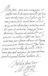 List Marie de Medici do księcia Sabaudii, koniec XVI - początek XVII wieku 1865. autorstwa Frederick George Netherclift