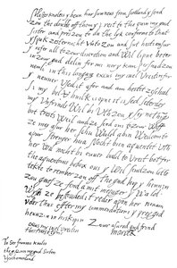 List Mary Queen of Scots do Sir Francisa Knollysa, 1568 1865. autorstwa Frederick George Netherclift