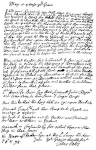 List Tytusa Oatesa do księcia Bolton, 1694 1865. autorstwa Frederick George Netherclift