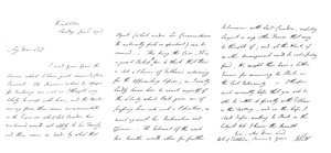 List Williama Pitta do księcia Portland, 1796 1865. autorstwa Frederick George Netherclift