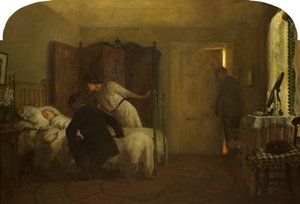 Zaciemniony pokój autorstwa Frederick George Swaish