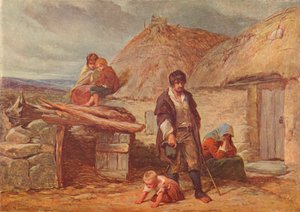 Irlandzka eksmisja, 1850 1906 autorstwa Frederick Goodall