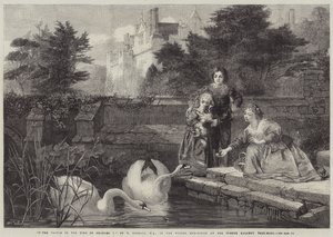 Zamek Hever w czasach Karola I autorstwa Frederick Goodall
