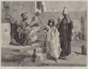Pieśń nubijskiego niewolnika autorstwa Frederick Goodall