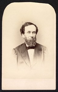 Portret niezidentyfikowanego mężczyzny, około 1860 roku.