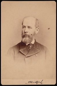 Portret niezidentyfikowanego mężczyzny, październik 1876. autorstwa Frederick Gutekunst