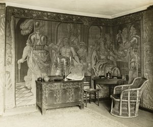 Dwór Kelmscott: W pokoju z gobelinami