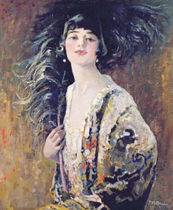 Czarny wachlarz, 1929