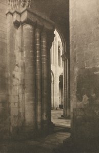Praca z kamerą: Katedra w Ely: Wspomnienie Normanów, 1903.