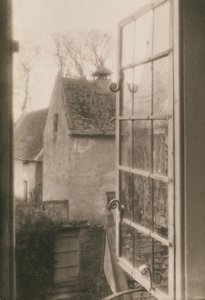 Z okna w Kelmscott Manor, 1896 (odbitka platynowa)