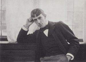 Zdjęcie portretowe Aubreya Beardsleya (1872-98) autorstwa Fredericka Evansa (1853-1943)