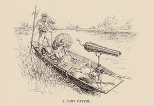 Punt Patrol (litografia) autorstwa Frederick Henry Townsend