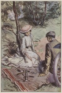 Ilustracja do Oni autorstwa Rudyarda Kiplinga (kolor lito) autorstwa Frederick Henry Townsend