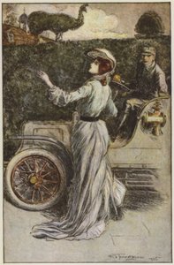 Ilustracja do Oni autorstwa Rudyarda Kiplinga (kolor lito) autorstwa Frederick Henry Townsend