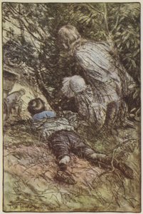 Ilustracja do Oni autorstwa Rudyarda Kiplinga autorstwa Frederick Henry Townsend