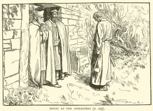Owini w klasztorze autorstwa Frederick Henry Townsend