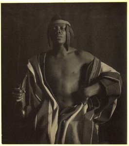 Wódz etiopski, 1897, wydrukowany ok. 1902