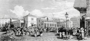 Targ w Covent Garden, 1832