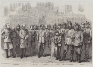 Ochotnicy Strzelców Westminsterskich Królowej autorstwa Frederick John Skill