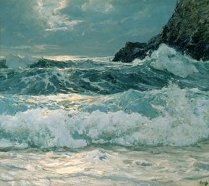 Breakers at Floodtide autorstwa Frederick Judd Waugh