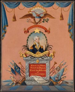 Amerykańska gwiazda George Washington, ca. 1803.
