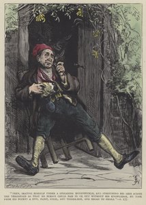 Ilustracja do Barnaby Rudge autorstwa Frederick L. Bernard