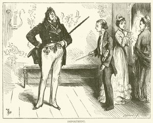 Ilustracja do Ponurego Domu autorstwa Frederick L. Bernard