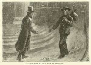 Ilustracja do Davida Copperfielda autorstwa Frederick L. Bernard