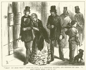 Ilustracja do Davida Copperfielda autorstwa Frederick L. Bernard