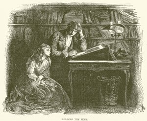 Ilustracja do Davida Copperfielda autorstwa Frederick L. Bernard