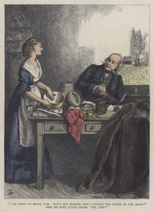 Ilustracja dla Martina Chuzzlewita autorstwa Frederick L. Bernard